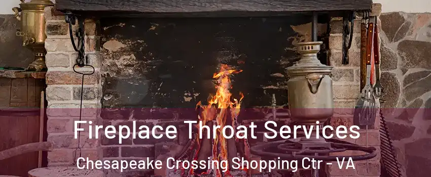 Fireplace Throat Services Chesapeake Crossing Shopping Ctr - VA