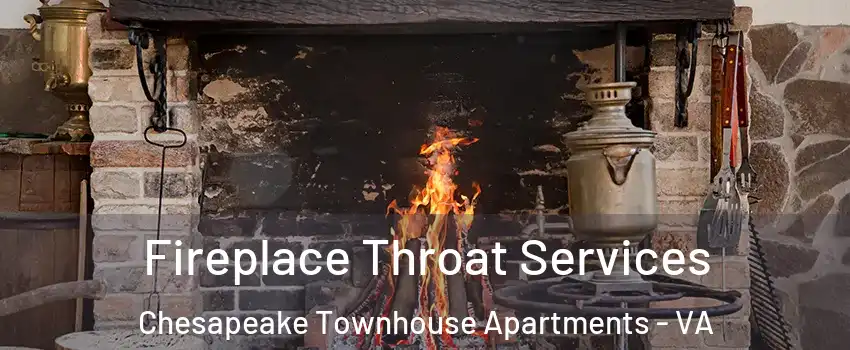 Fireplace Throat Services Chesapeake Townhouse Apartments - VA