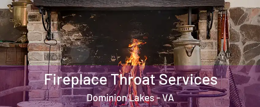 Fireplace Throat Services Dominion Lakes - VA