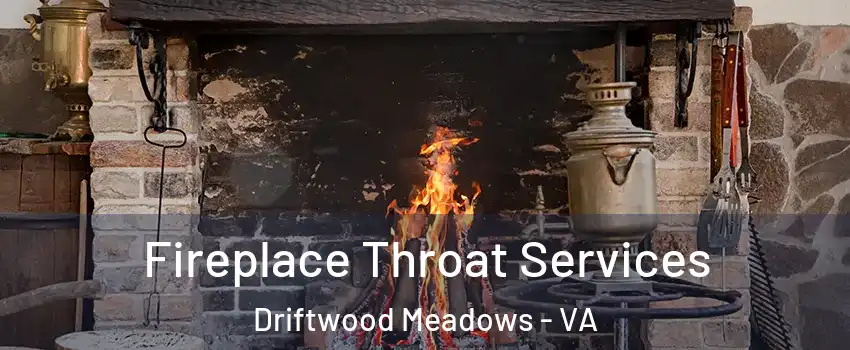 Fireplace Throat Services Driftwood Meadows - VA
