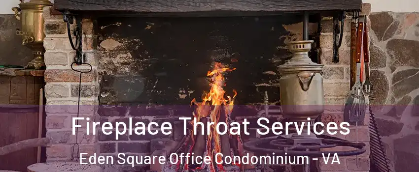 Fireplace Throat Services Eden Square Office Condominium - VA