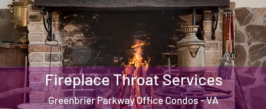 Fireplace Throat Services Greenbrier Parkway Office Condos - VA