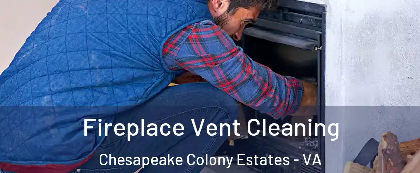 Fireplace Vent Cleaning Chesapeake Colony Estates - VA