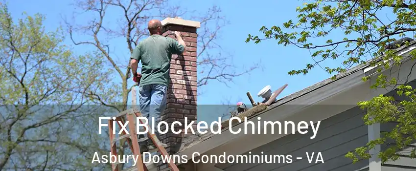 Fix Blocked Chimney Asbury Downs Condominiums - VA