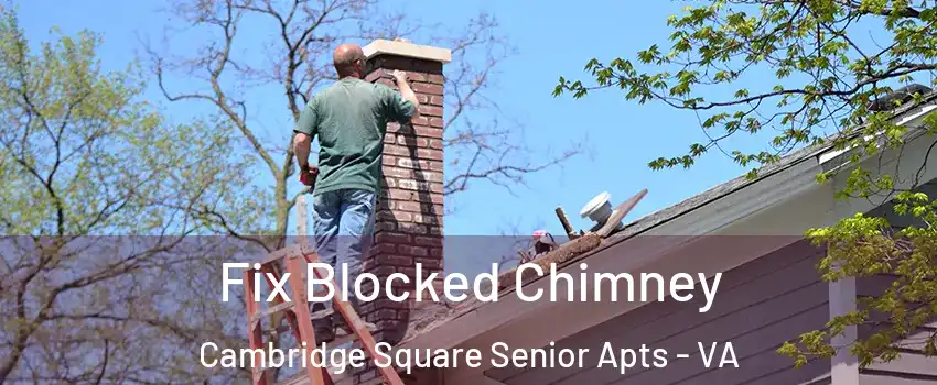 Fix Blocked Chimney Cambridge Square Senior Apts - VA