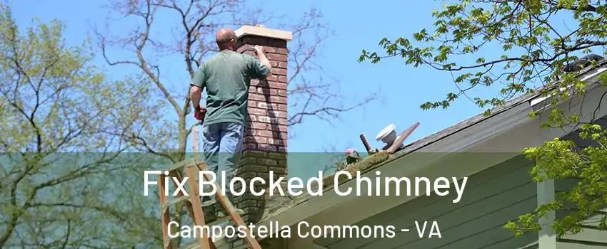 Fix Blocked Chimney Campostella Commons - VA