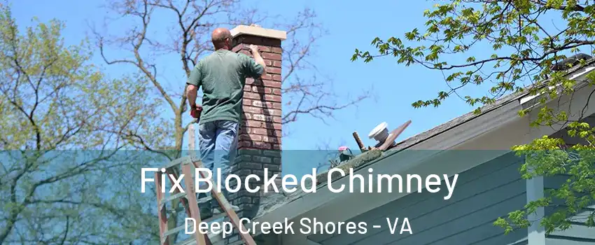Fix Blocked Chimney Deep Creek Shores - VA