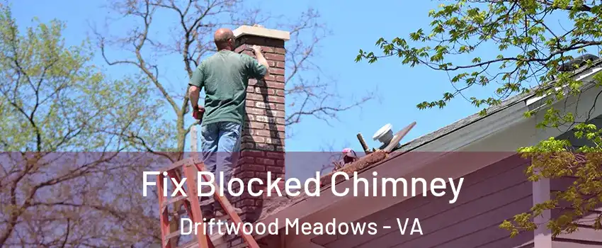 Fix Blocked Chimney Driftwood Meadows - VA