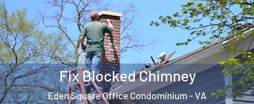 Fix Blocked Chimney Eden Square Office Condominium - VA