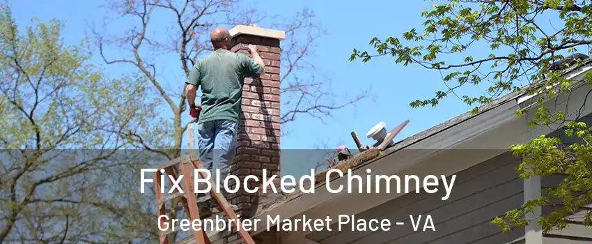 Fix Blocked Chimney Greenbrier Market Place - VA