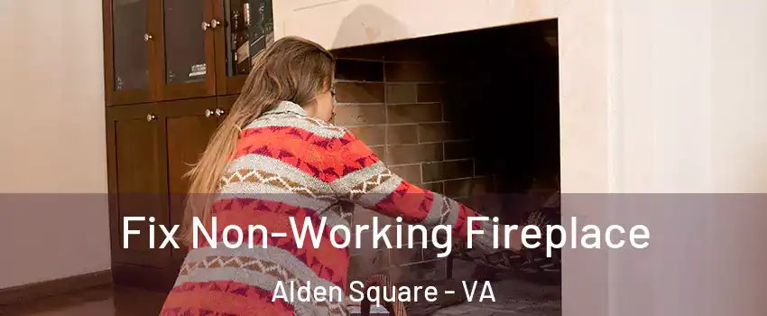 Fix Non-Working Fireplace Alden Square - VA