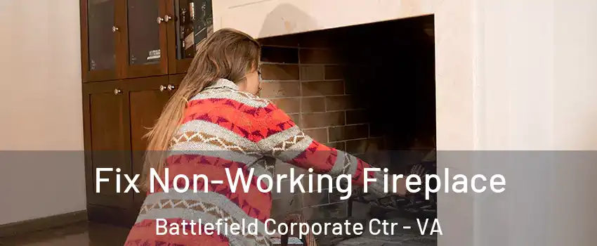 Fix Non-Working Fireplace Battlefield Corporate Ctr - VA