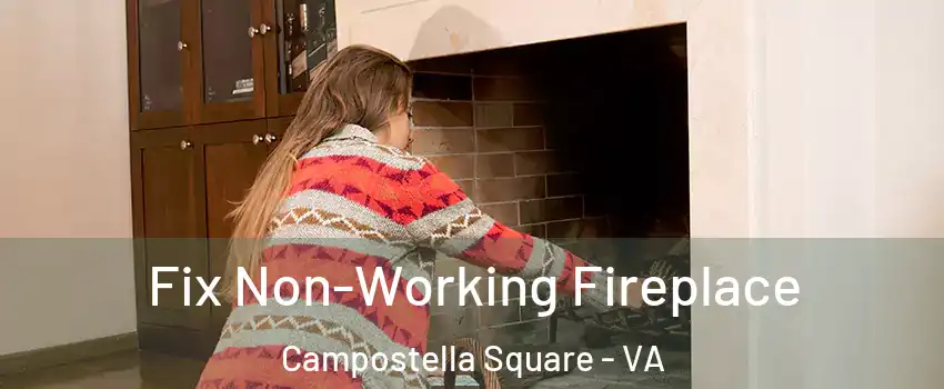 Fix Non-Working Fireplace Campostella Square - VA