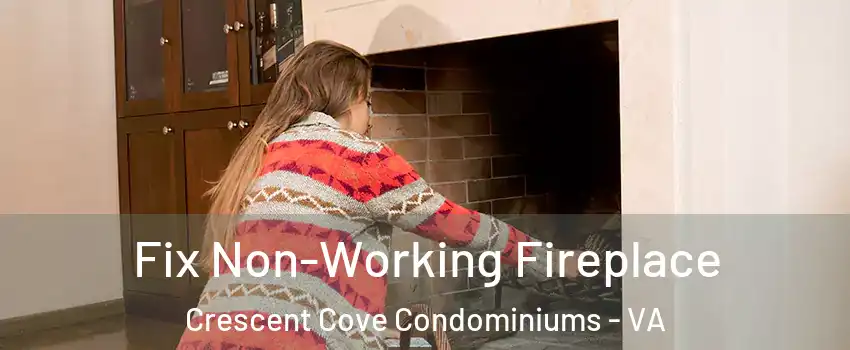 Fix Non-Working Fireplace Crescent Cove Condominiums - VA