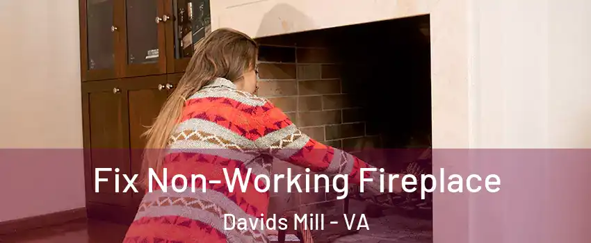 Fix Non-Working Fireplace Davids Mill - VA