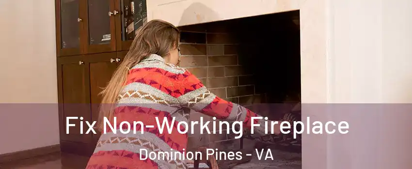 Fix Non-Working Fireplace Dominion Pines - VA