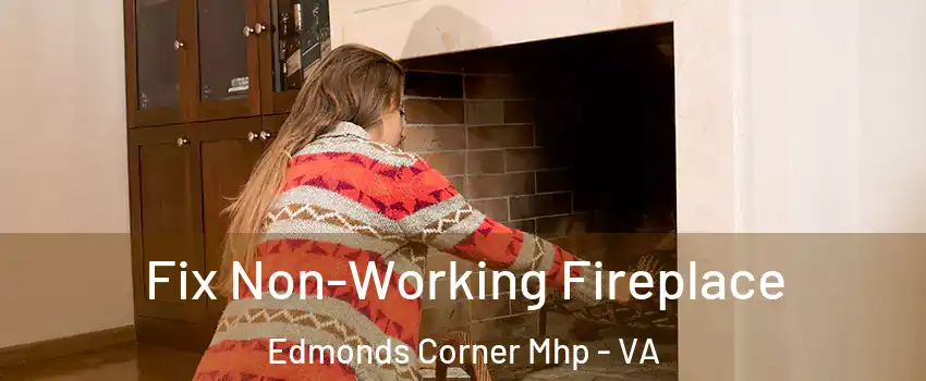 Fix Non-Working Fireplace Edmonds Corner Mhp - VA