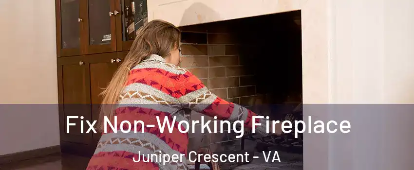 Fix Non-Working Fireplace Juniper Crescent - VA