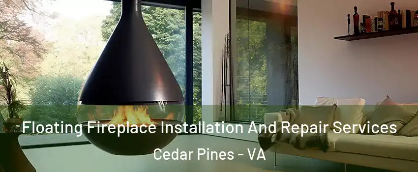Floating Fireplace Installation And Repair Services Cedar Pines - VA