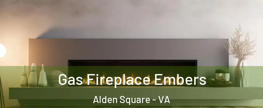 Gas Fireplace Embers Alden Square - VA