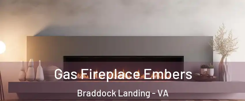 Gas Fireplace Embers Braddock Landing - VA