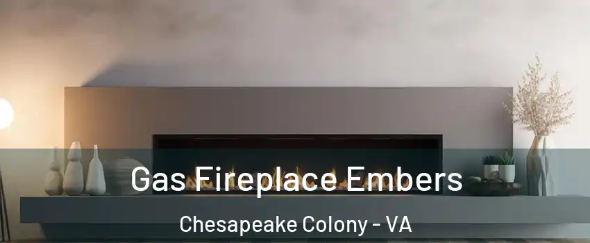 Gas Fireplace Embers Chesapeake Colony - VA
