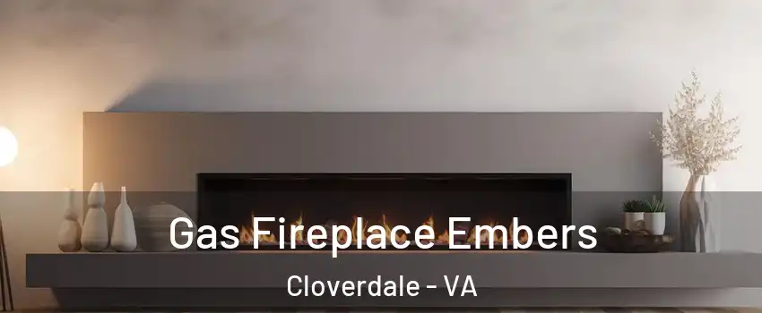 Gas Fireplace Embers Cloverdale - VA