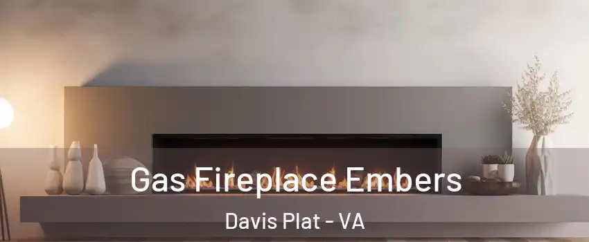 Gas Fireplace Embers Davis Plat - VA