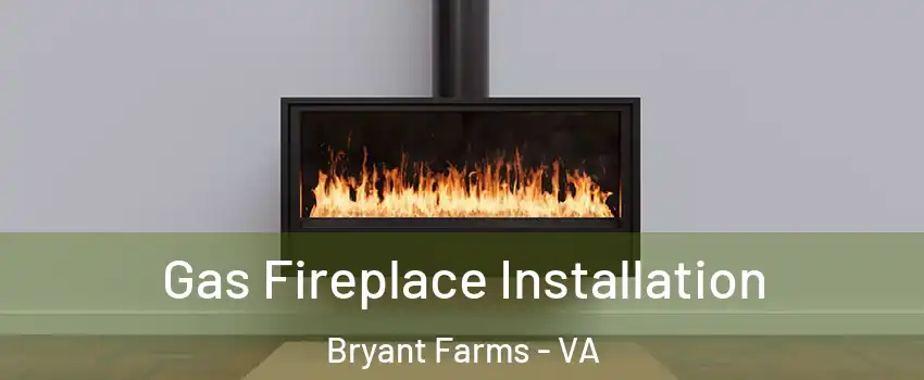 Gas Fireplace Installation Bryant Farms - VA