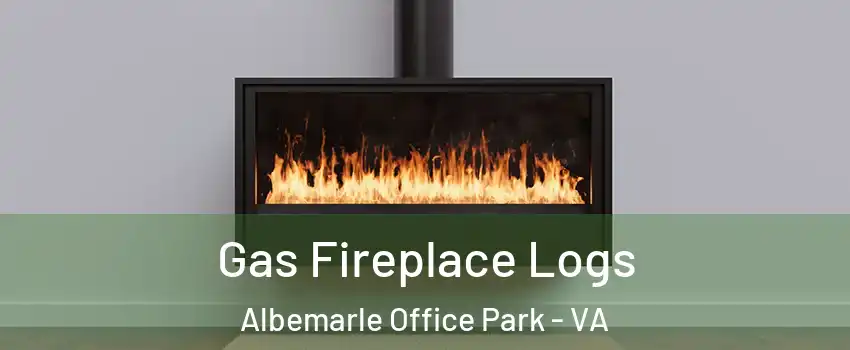 Gas Fireplace Logs Albemarle Office Park - VA