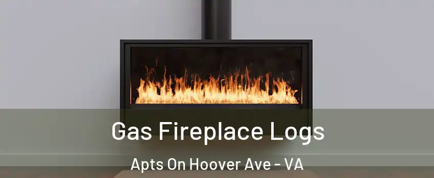 Gas Fireplace Logs Apts On Hoover Ave - VA