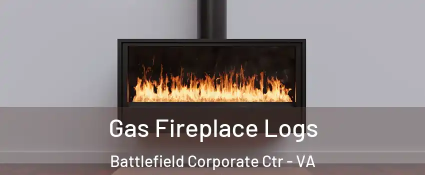 Gas Fireplace Logs Battlefield Corporate Ctr - VA