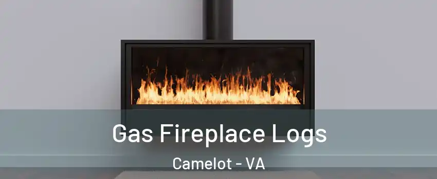 Gas Fireplace Logs Camelot - VA