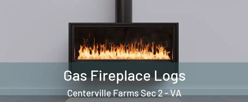 Gas Fireplace Logs Centerville Farms Sec 2 - VA