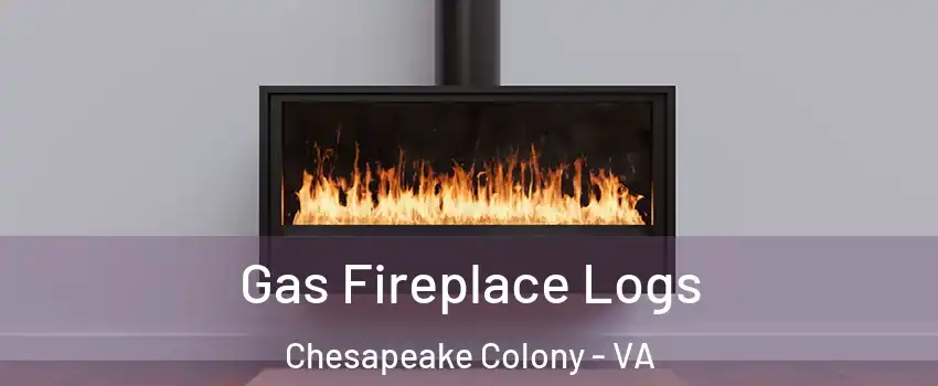 Gas Fireplace Logs Chesapeake Colony - VA