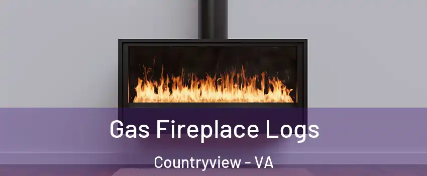 Gas Fireplace Logs Countryview - VA