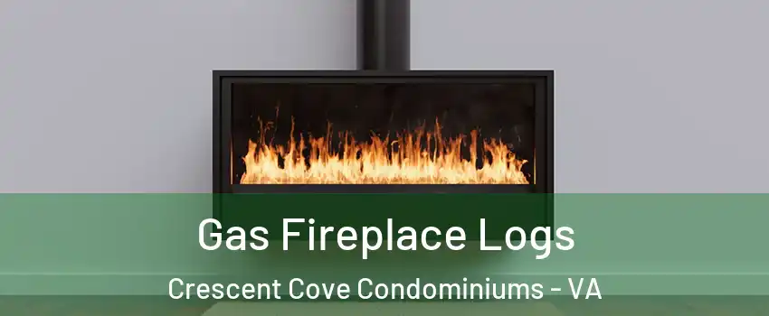 Gas Fireplace Logs Crescent Cove Condominiums - VA