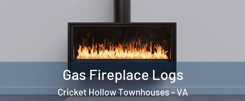 Gas Fireplace Logs Cricket Hollow Townhouses - VA