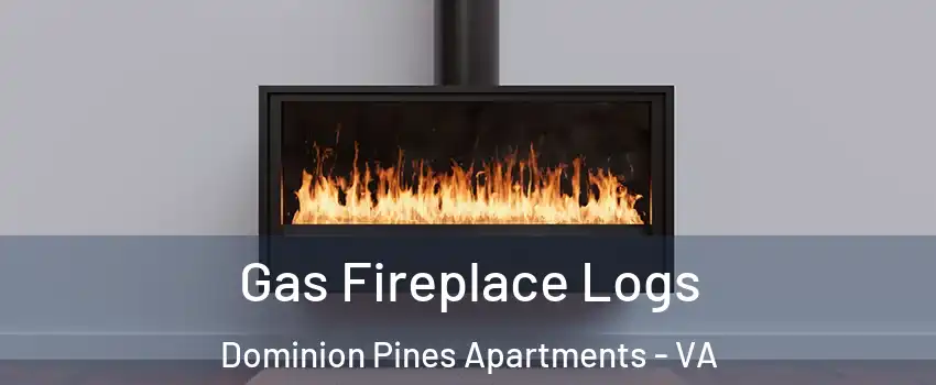Gas Fireplace Logs Dominion Pines Apartments - VA