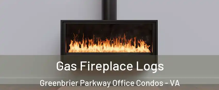 Gas Fireplace Logs Greenbrier Parkway Office Condos - VA