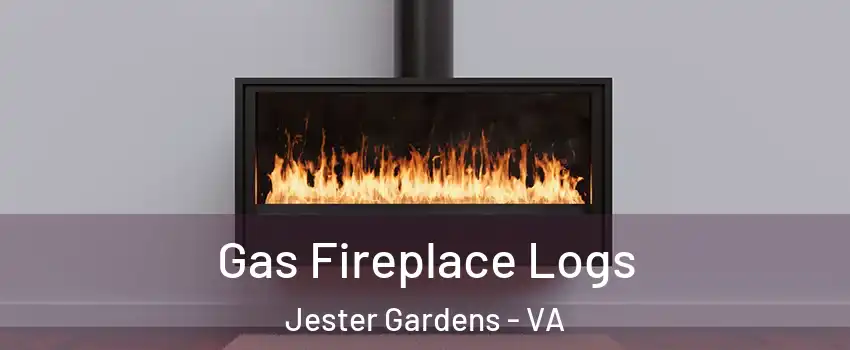 Gas Fireplace Logs Jester Gardens - VA