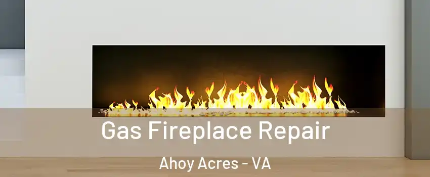 Gas Fireplace Repair Ahoy Acres - VA