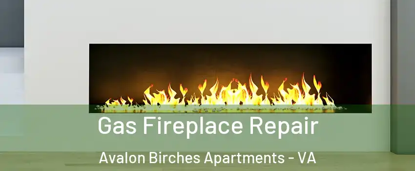 Gas Fireplace Repair Avalon Birches Apartments - VA