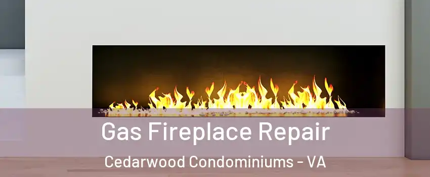 Gas Fireplace Repair Cedarwood Condominiums - VA
