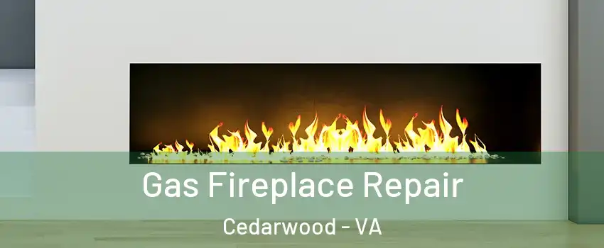 Gas Fireplace Repair Cedarwood - VA