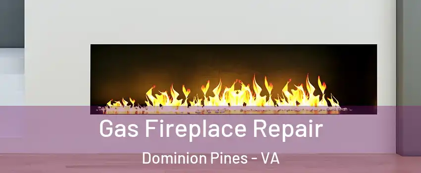 Gas Fireplace Repair Dominion Pines - VA