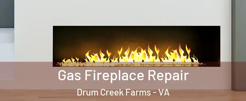 Gas Fireplace Repair Drum Creek Farms - VA