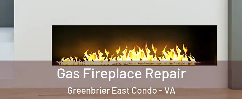 Gas Fireplace Repair Greenbrier East Condo - VA
