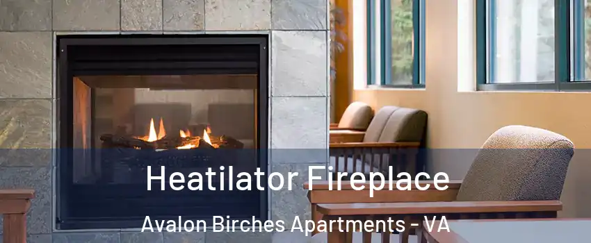 Heatilator Fireplace Avalon Birches Apartments - VA