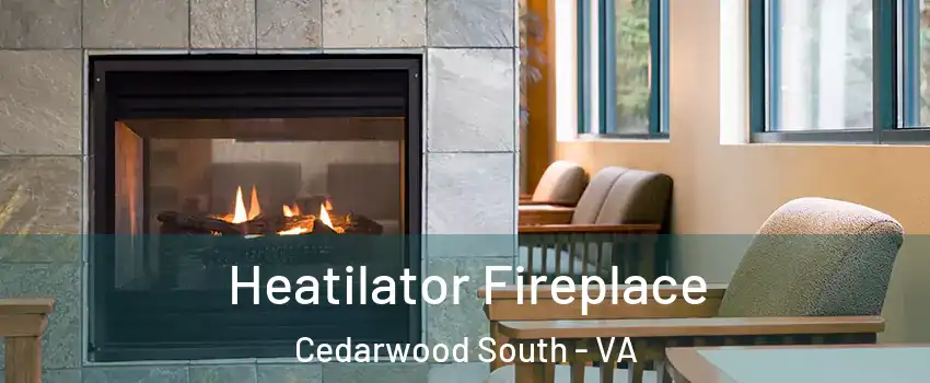 Heatilator Fireplace Cedarwood South - VA